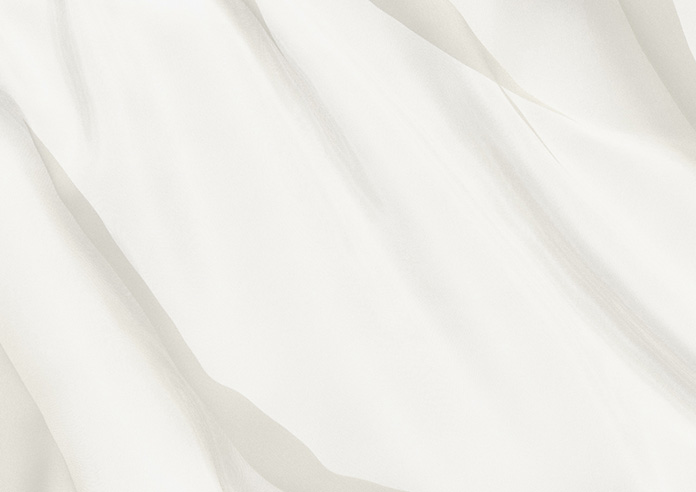 Pavia Voile, White Primrose - Roman Blind - Image 4